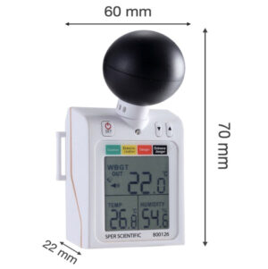 Wearable Heat Stress WBGT Meter