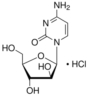Cytosine-β-D-arabinofuranoside hydrochloride