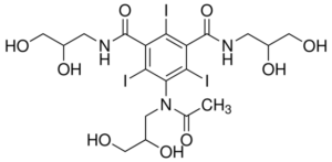 5-(N-2-3-Dihydroxypropylacetimido)- 2,4,6-triiodo- N,N'-bis-