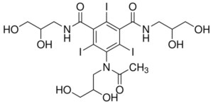 5-(N-2-3-Dihydroxypropylacetimido)- 2,4,6-triiodo- N,N'-bis-