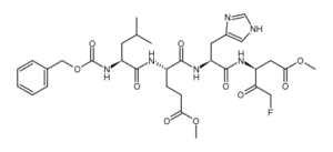 Z-Leu-Glu(OMe)-His-Asp(OMe)-fluoromethylketone