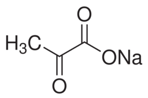 Pyruvic acid, sodium salt