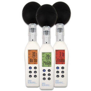 Wet Bulb Globe Meter with Color Coded LCD