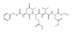 Z-Asp(OMe)-Glu(OMe)-Val-Asp(OMe)-fluoromethylketone