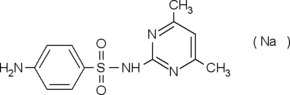 Sulfamethazine, sodium salt