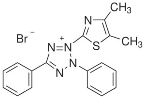 3-(4,5-Dimethylthiazolyl-2)-2,5-diphenyl tetrazolium bromide