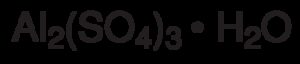 Aluminum sulfate hydrate