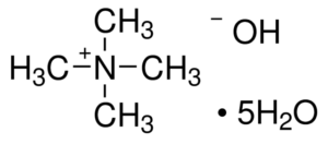 Tetramethylammonium hydroxide, pentahydrate