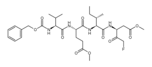 Z-Val-Glu(OMe)-Ile-Asp(OMe)-fluoromethylketone