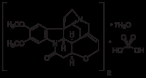 Brucine sulfate salt hydrate