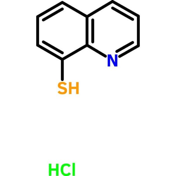 8-Mercaptoquinoline Hydrochloride, [Extraction-spectrophotometric and fluorimetric reagent for soft metals]