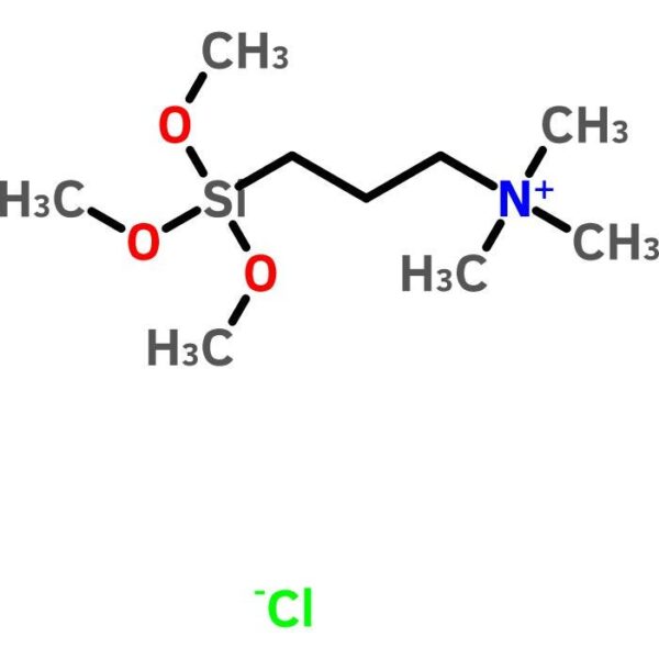 Trimethyl[3-(trimethoxysilyl)propyl]ammonium Chloride, (ca. 50 Percent in Methanol)