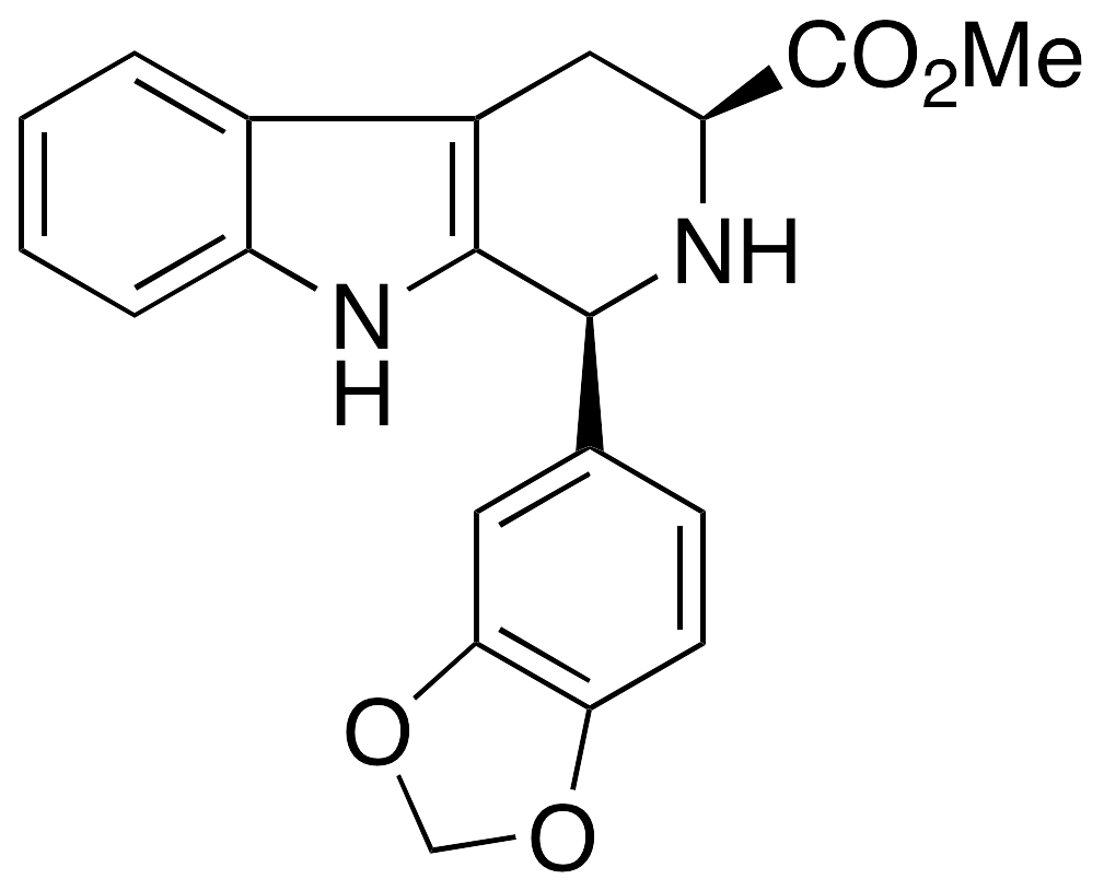 (1S,3S)-1-(1,3-Benzodioxol-5-yl)-2,3,4,9-tetrahydro-1H-pyrido[3,4-b]indole-3-carboxylic Acid Methyl Ester