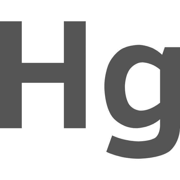 Mercury, Triple Distilled, Reagent, ACS