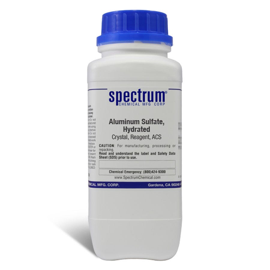 Aluminum Sulfate, Hydrated, Crystal, Reagent, ACS