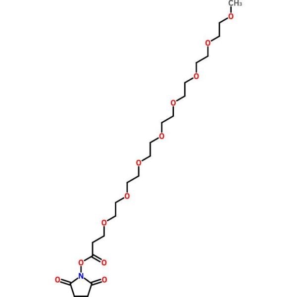 Methyl-PEG8-NHS Ester