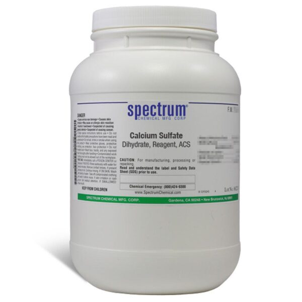 Calcium Sulfate, Dihydrate, Reagent, ACS