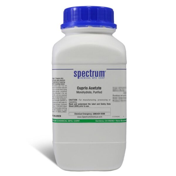 Cupric Acetate, Monohydrate, Purified