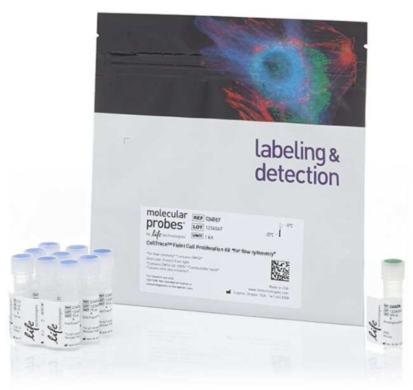 CellTrace™ Violet Cell Proliferation Kit, for flow cytometry