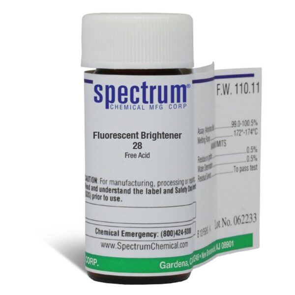 Fluorescent Brightener 28, Free Acid