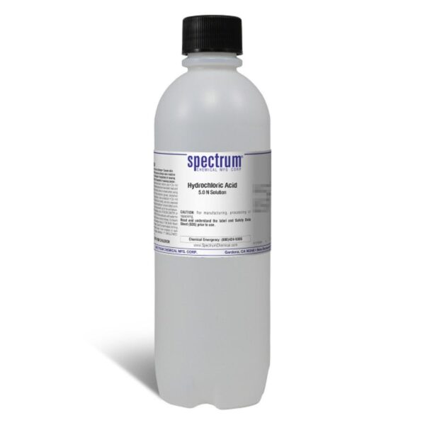 Hydrochloric Acid, 5.0 N Solution