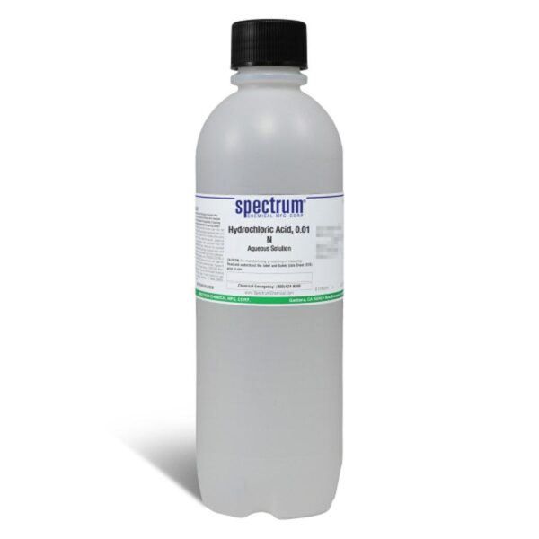 Hydrochloric Acid, 0.01 N, Aqueous Solution