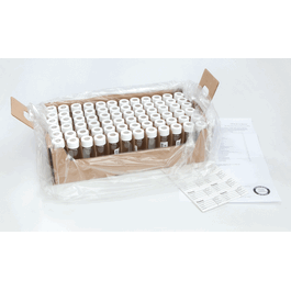 20 mL Clear Vial, 0.125 in. Unbonded Septum, Certified