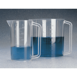 Thermo Scientific Nalgene 1000 mL (32 oz) PMP Graduated Beaker with Handle