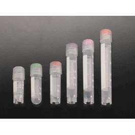 Simport T309 Cryovial External Thread Design with Lip Seal, Round Bottom, 2 mL, Sterile