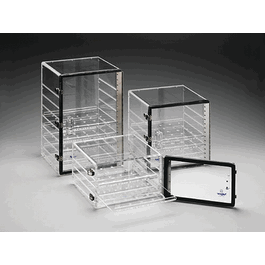 Thermo Scientific Nalgene Desiccator Cabinet, 2 Shelves, 3 grooves, 7 x 12 x 12 in.