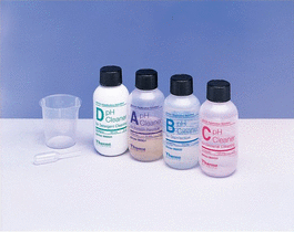Electrode storage bottle, semi-macro, pack of 3