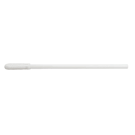 PurSwab 6 in. Symmetrical Round Knitted Polyester Swab w/Polypropylene Handle, Symmetrical Round Tipped Applicator