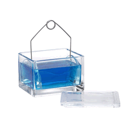 DWK Life Sciences (Wheaton) 20-Slide Staining Dish, Complete Unit