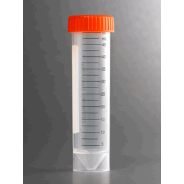 Corning 50 mL PP Centrifuge Tubes, Self-Standing with CentriStar Cap, Bulk Packed, Sterile, 25/Pack, 500/Case