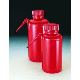 Thermo Scientific Nalgene 500 mL (16 oz.) Wash Bottle Unitary Red, LDPE
