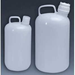 Thermo Scientific Nalgene 4 L (1 gal.) LDPE Jug with Closure 38-430 mm