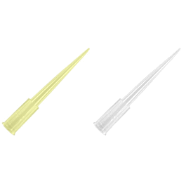 Yellow Tips, 1 - 200 uL, Stacked racks