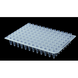 0.2ml Thin Wall PCR Tube Domed Caps, 8 Per Strip, Asst Color