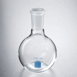 PYREX VISTA 1000 mL Short Neck Boiling Flask, Flat Bottom, 24/40 Standard Taper Joint