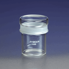PYREX 30 mL Standard Weighing Bottle with Short Length External 34/12 Standard Taper Joint