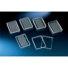 Thermo Scientific Nunc MicroWell Mini Tray 60 Well w/Lid Low Profile NS PS, 10 ul Well