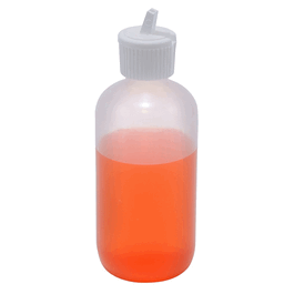 Dynalon(R) 250 mL (8 oz) LDPE Dropper Bottle, 24 mm closure