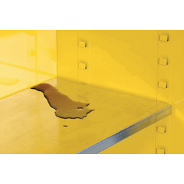 Justrite SpillSlope Steel Shelf, Fits 23 gal Cabinet