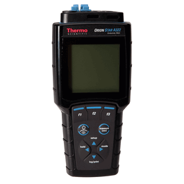 Orion Star A322 Conductivity/TDS/Salinity/Resistivity Portable Meter Kit with Pure Water Conductivity Sensor and Flow-Cell Solutions
