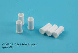 0.5/0.6 mL tube Adapters, Pack of 6