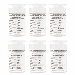 Control Company Oakton Traceable One-Shot Conductivity and TDS Standard, 100 uS; 6 x 100 mL Vials