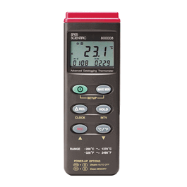 Advanced Thermocouple Type K Thermometer with RS232 Datalogger
