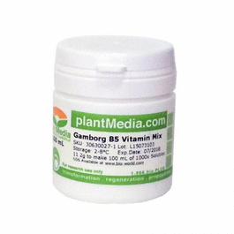 Gamborg B5 Vitamin Mix, 100 mL