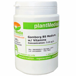 Gamborg B5 Medium, w/ Vitamins, 100 L
