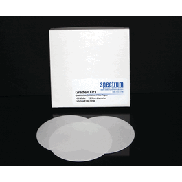 Spectrum Grade CFP1 Qualitative Cellulose Filter Papers, 12.5 cm diameter